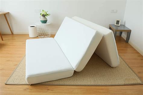 How To Make Trifold Floor Bed Made With Foam